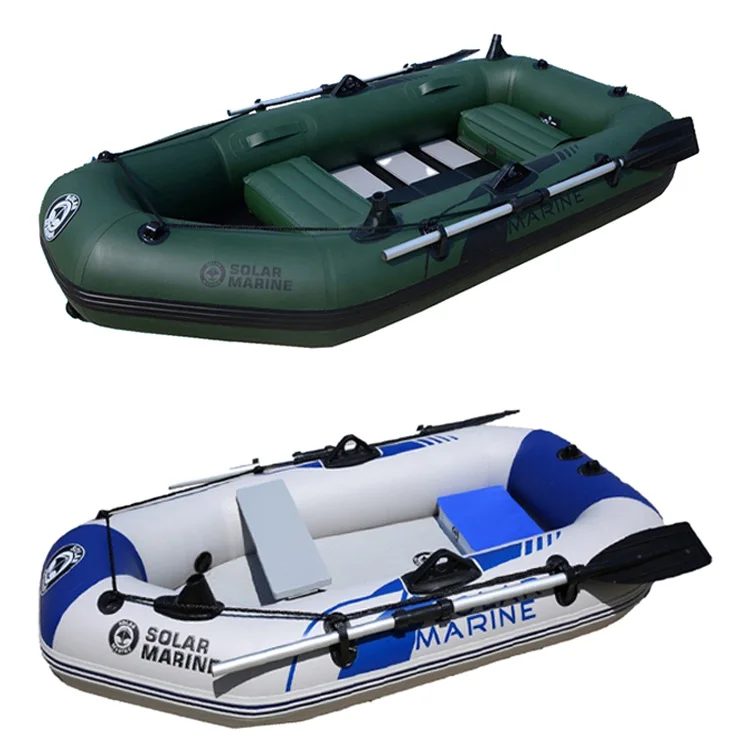 High quality PVC canoe 330cm 5 person Rowing Boats Inflatable Fishing Kayak with accessories