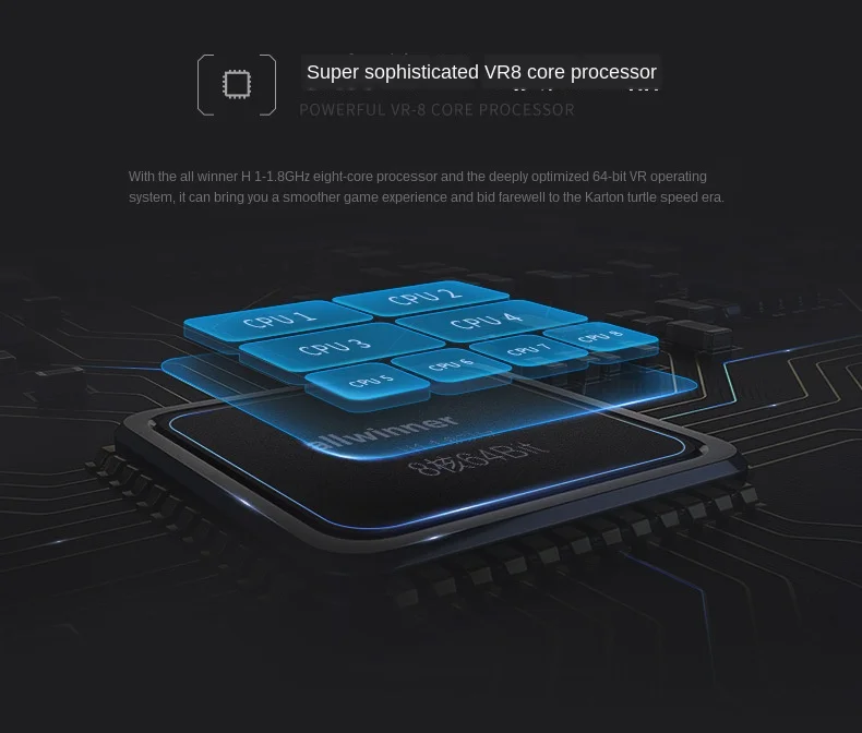 Virtual Reality Glasses 2G + 16G VR All In One AR Glasses With HD Screen 2K 3D 2560X1440 Bluetooth Game Wifi OTG