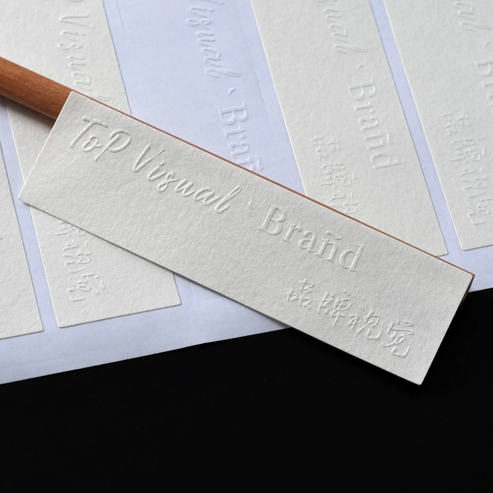 100pcs Custom Embossed White Stickers – Personalized Adhesive Seals with Name, Logo or ... - SKU SSL900235 - UGI Packaging