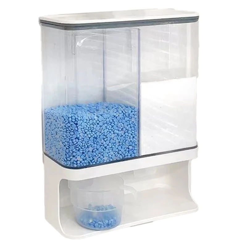 Wall Mounted Laundry Detergent Dispenser Versatile Storage Forlaundry Scent Boosters Boosters Withincluded Cups