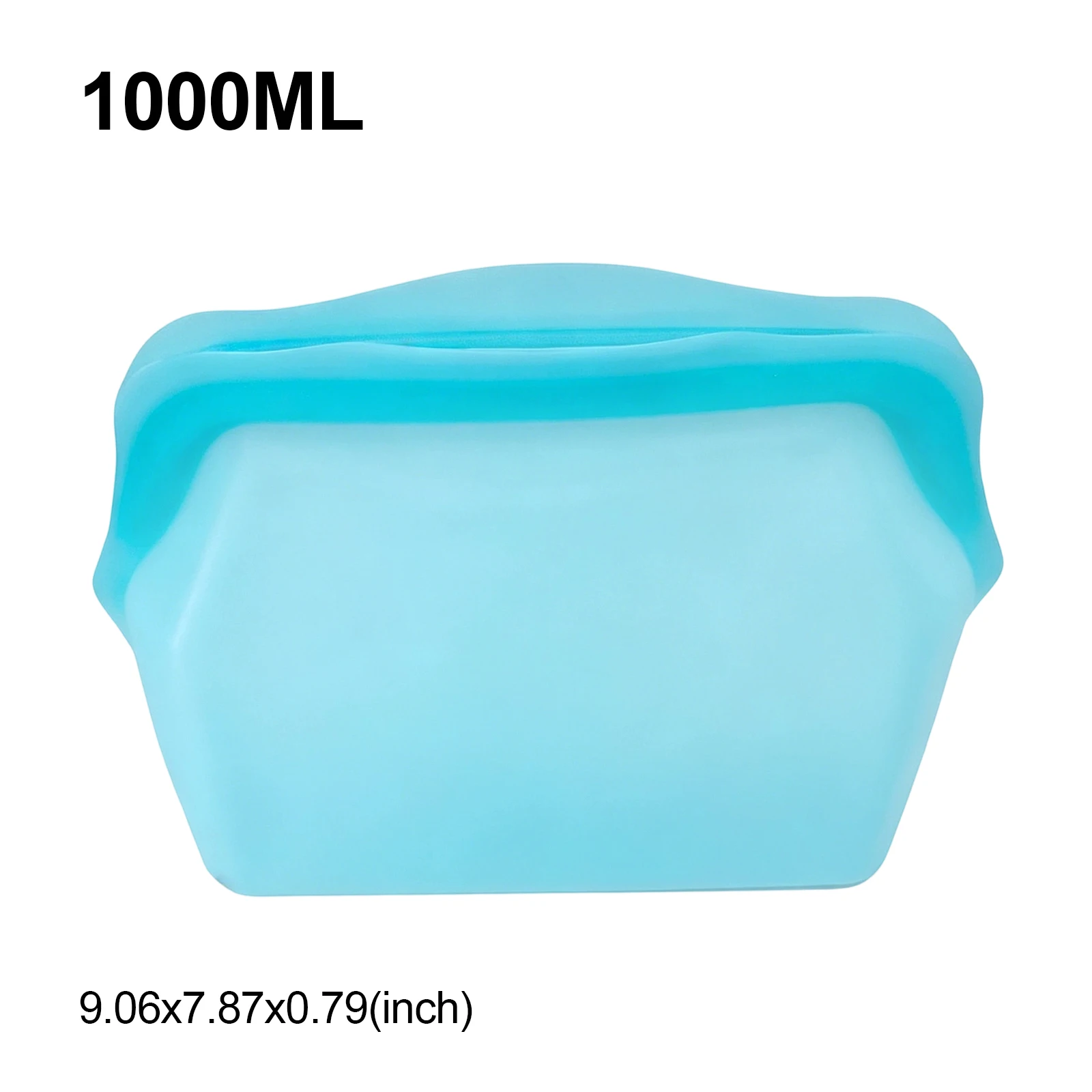 Eco-Friendly Reusable Silicone Storage Bags - High-Temperature Resistant, Non-Toxic Kitchen Solution