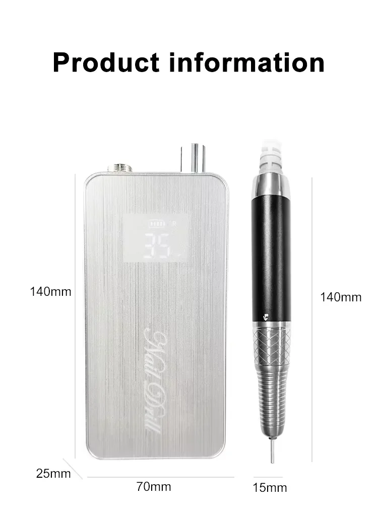 Main Motor for TP322 Nail Drill Replaceable Motor Base No Contain Pen High-end Nail Salon Brushless Polish Machines Accessories 3
