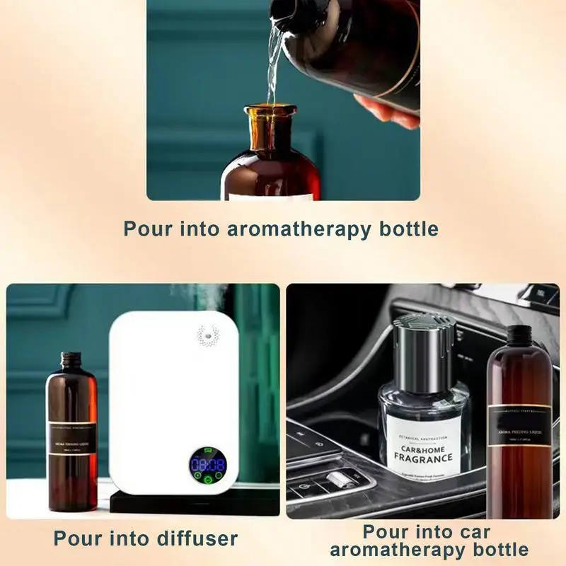 Aromatherapy Diffuser Refills 500ml Liquid Oil Refill Diffuser Refills Aromatherapy Multifunctional Long Lasting