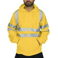 Hi Vis Reflective Pullover Hoodie