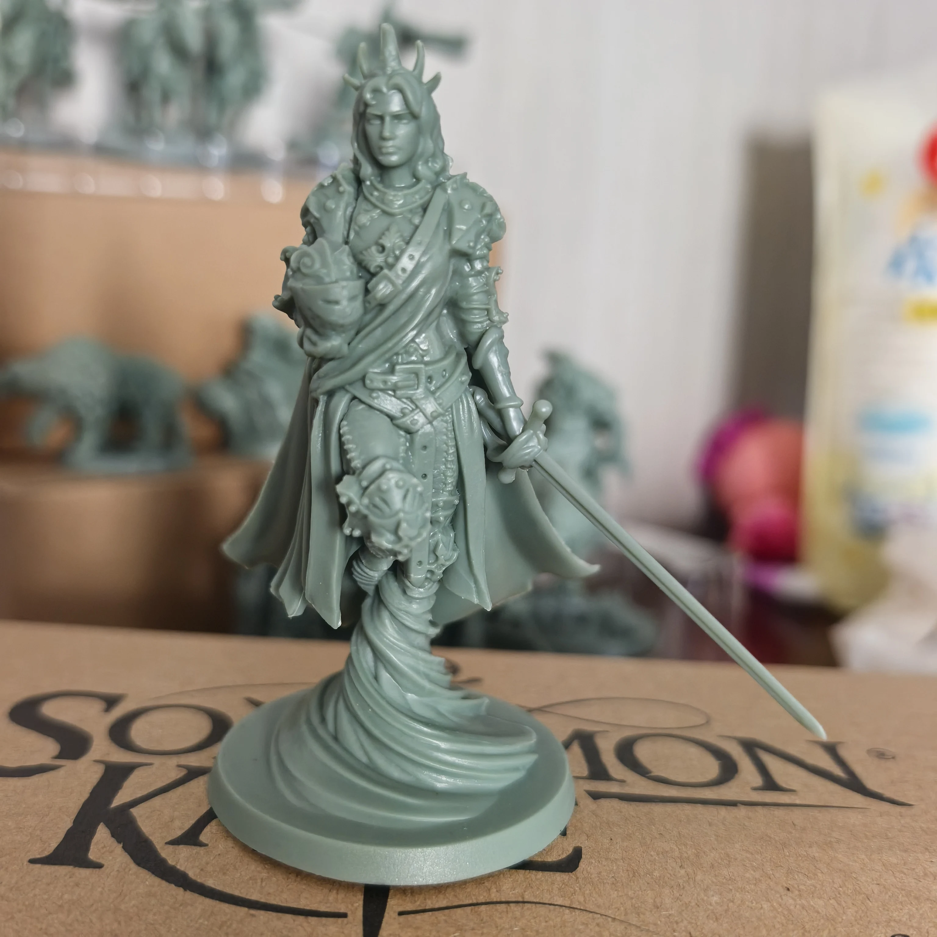 Zombicide Deluxe Horror Miniatures Set: Warriors, Heroes, and Monsters