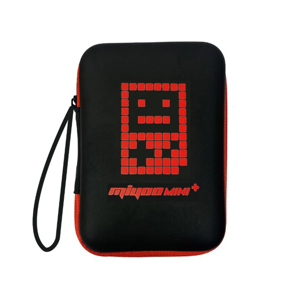 EVA Carrying Case Waterproof Multifunctional Handheld Game Console Bag Wear-resistant Shockproof Lightweight for Miyoo Mini Plus