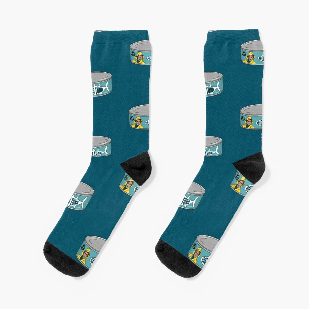 

Canned Big Tuna by Jim Socks japanese fashion hip hop Run soccer sock Men Socks Women's