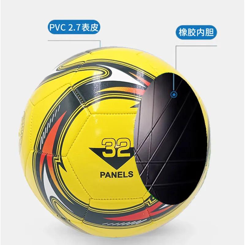 World Football Soccer Balls Official Size5 Machine Sewing PVC Seamless Wearproof Anti-slip Outdoor Match Game Football Training view 6