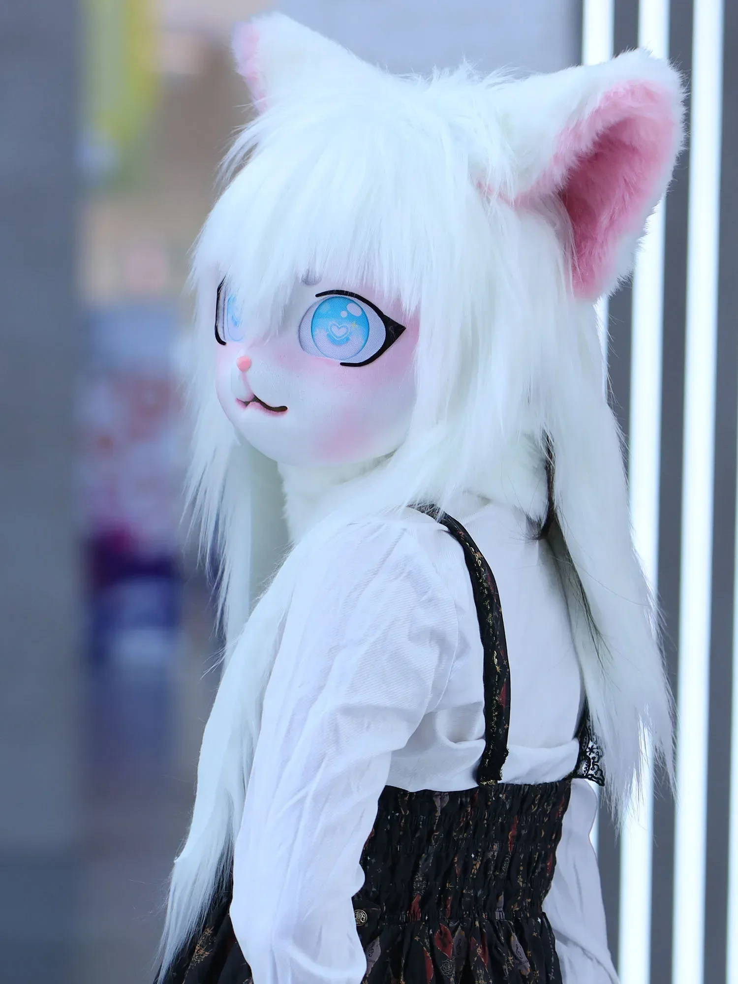 Fursuit Cosplay Headset Furry Costume Paw Head Base Comiket Furry Kig Kigurumi Animal Cat Rabbit Doll Beast Mask Cosplay Costume