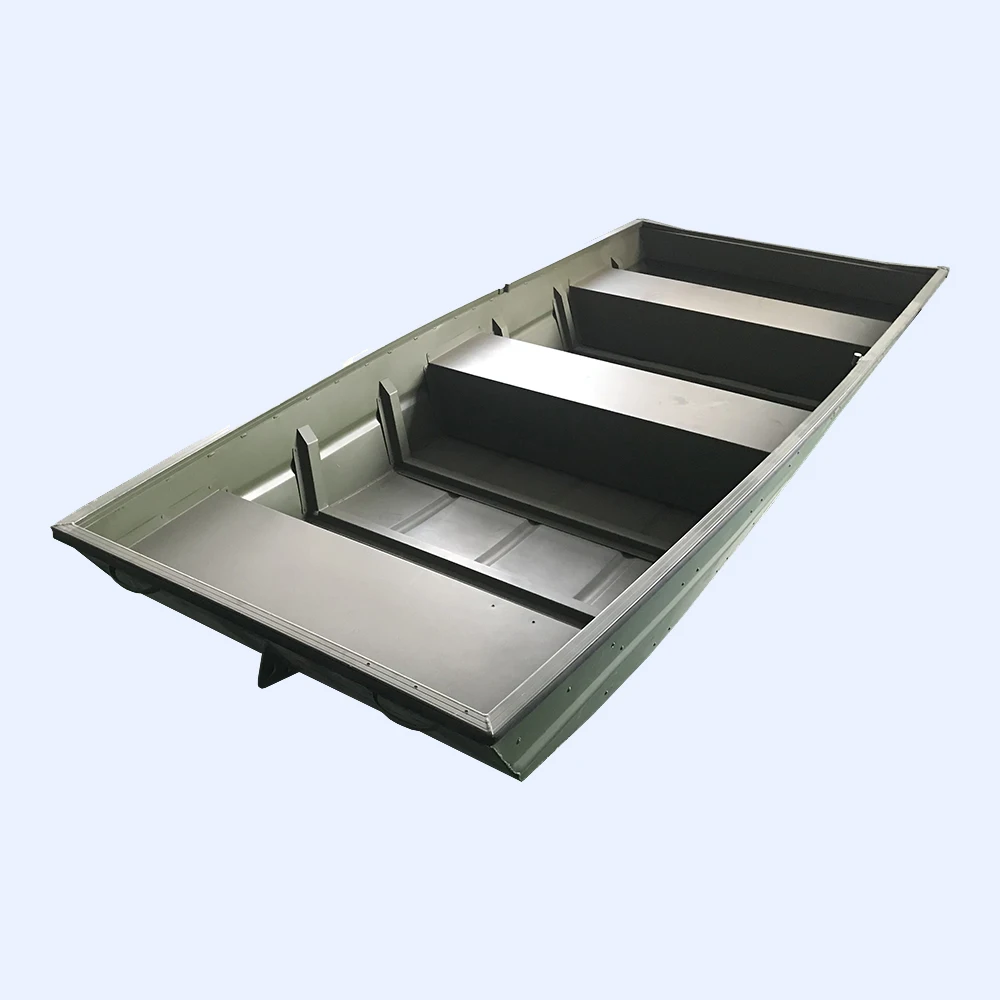 Manufacturer Hot Sale High Quality 10 Ft~17 ft Aluminum Rowing Plate Boat for Fishing and Water Operations