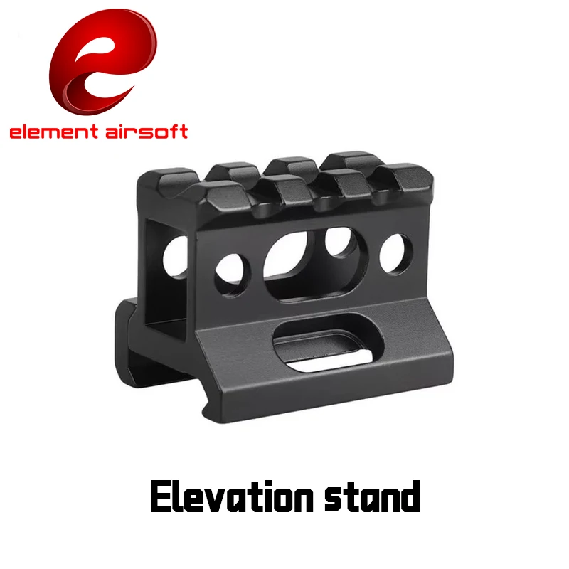 Picatinny short riser mount 1" height aluminum alloy scope base 20mm Picatinny rail