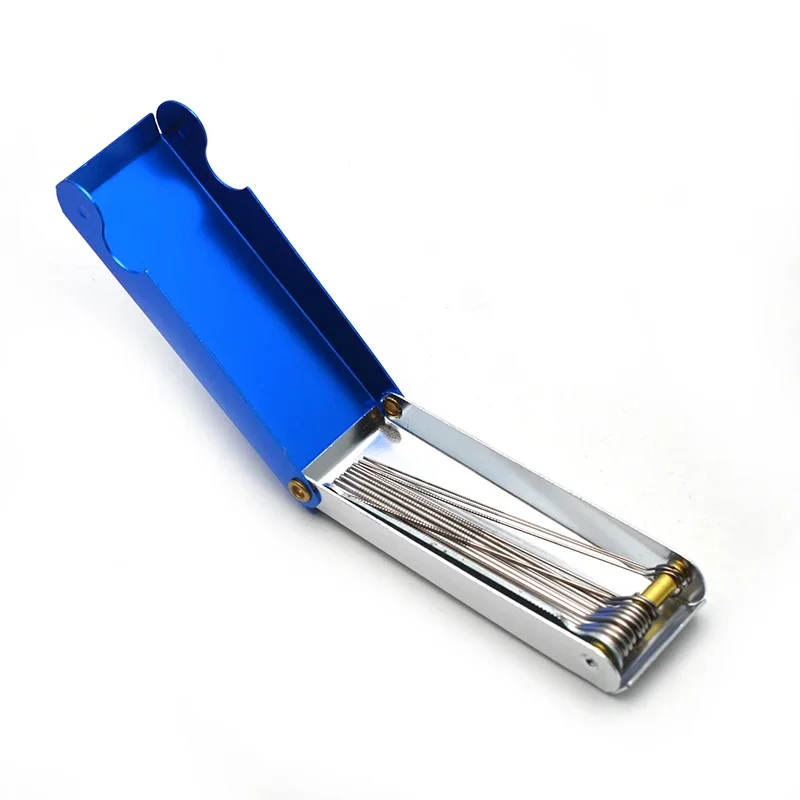 Guitar Accessories Guitar Repair Tool Portable DIY Guitar Repair Tools Box Guitar Nut Slotting File Saw Rods Slot Filing Set Luthier Replacement Guitarra Accessories