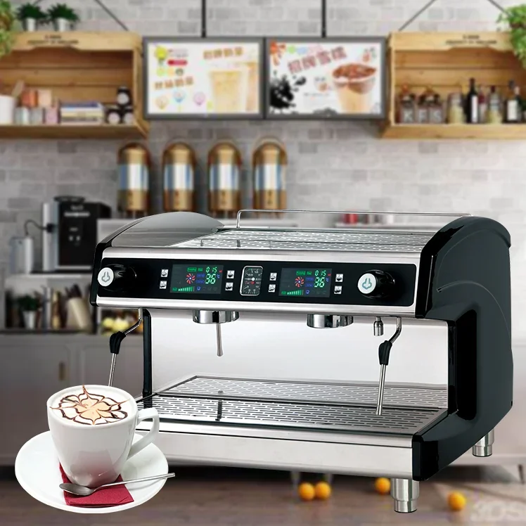 Astar professional coffee machine commercial 9 bar 2 group dual boiler espresso coffee machine
