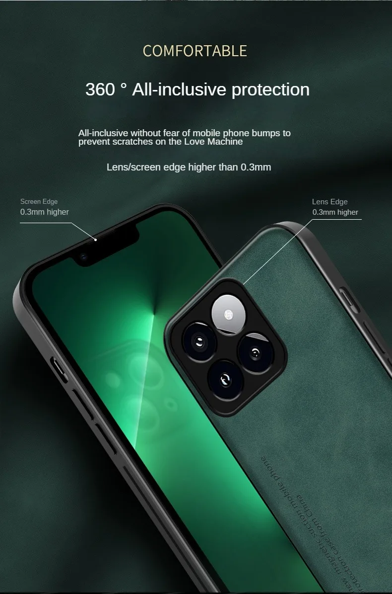 حافظة مقاومة للصدمات لهاتف Xiaomi 14T / Xiaomi 14T Pro غطاء حماية مدمج بحامل سيارة شفط مغناطيسي Coque Funda Capa