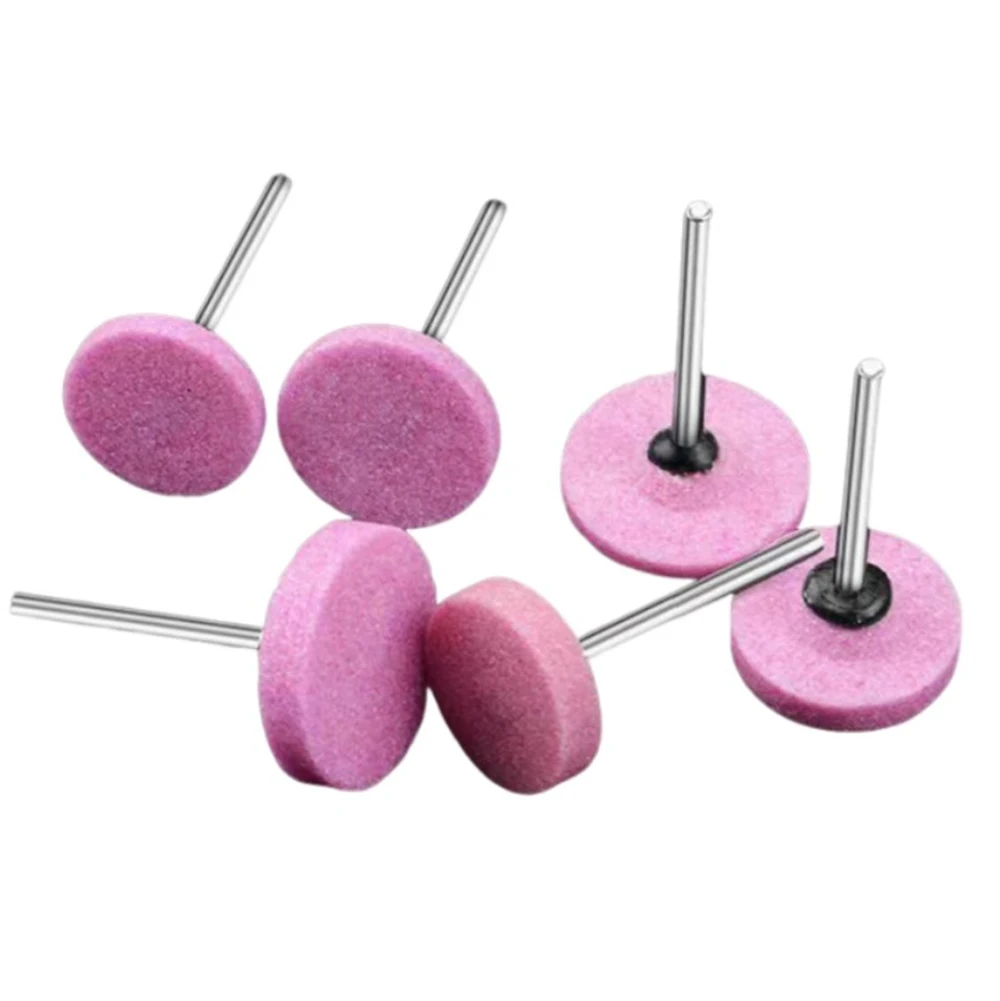 

6pcs Grinding Head T Type For Metal Glass Stone Polishing Abrasive Rotary Tool Flat T-shaped Polishing Head With Handle
