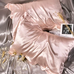 Luxurious Mulberry Silk Pillowcase for Ultimate Comfort (Pink)