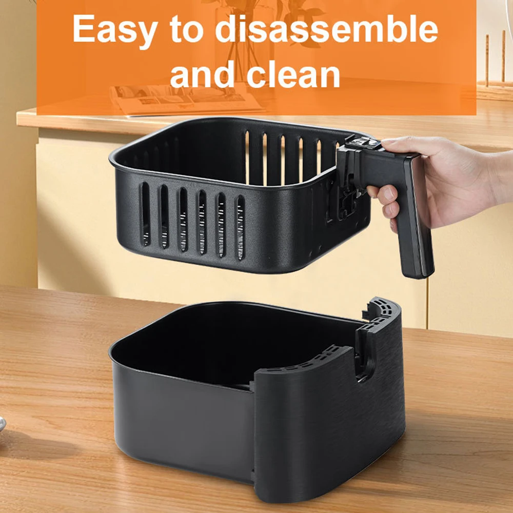 Multi-function Touch Screen 8.5L Large Capacity Air Fryer Non-stick Coating and Portable Timer Electric Oven 4