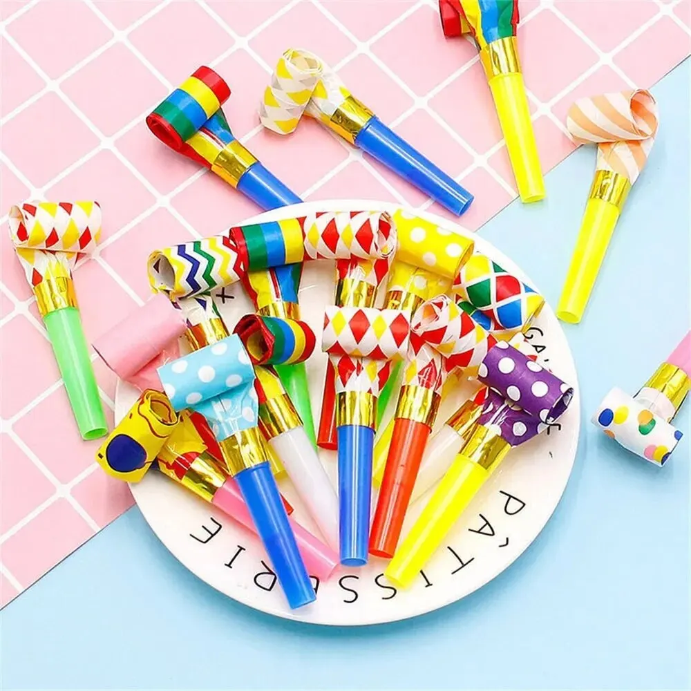 Whistle Toy Colorful Blowing