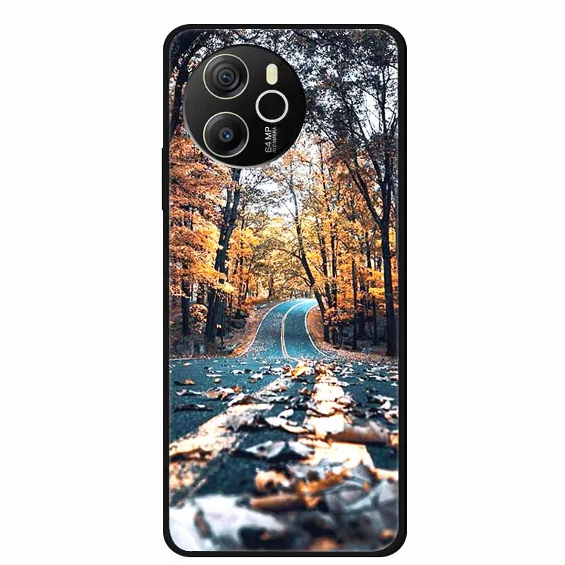 Animal Painted Soft TPU Silicone Back Cover - Fashionable Phone Case