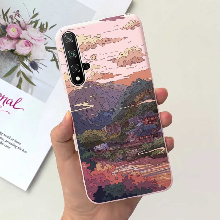 Fashion Cartoon Soft Silicone Phone Case Cover