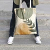 Canvas shoulder bag organization storage Handbags cosmetics travel Women's bag Shopping Fabric pouch nordic boho grocerie 4