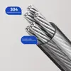 4.2M Clothes Line Wall Mount Retractable Clothesline Adjustable Heavy Duty Stainless Steel Wire Laundry Clothes Drying Line 5
