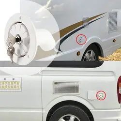 Accessoires de camping car, en caoutchouc, verrouillable, entrée d'eau douce, étanche, camping car, bateau, RV, pièces et accessoires de véhicules 