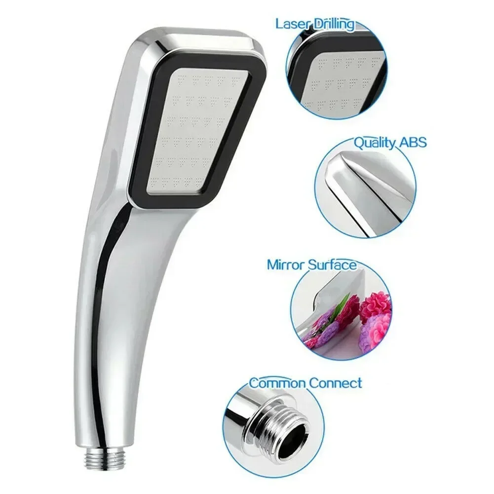300 Holes High Pressure Rainfall Shower Head Water Saving Sprayer Nozzle Shower Head Water Saving Filter Bathroom Accessories 5