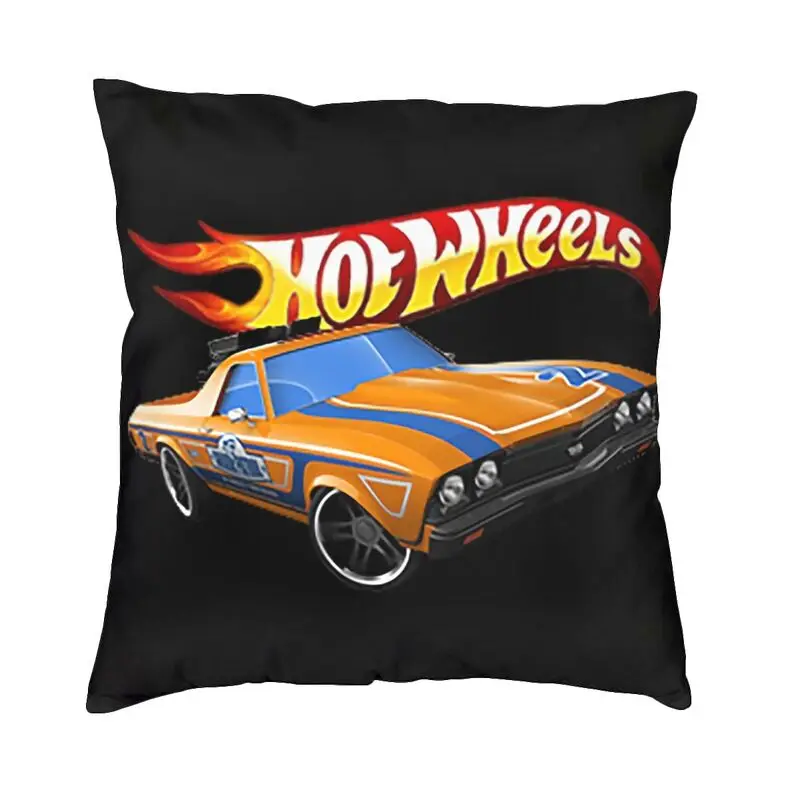 Sport Car Hot Wheels Acceleracers Fodera Per Cuscino 40X40Cm Cartoon Car Soft Velvet Nordic Pillow Case Decorazione Del Soggiorno