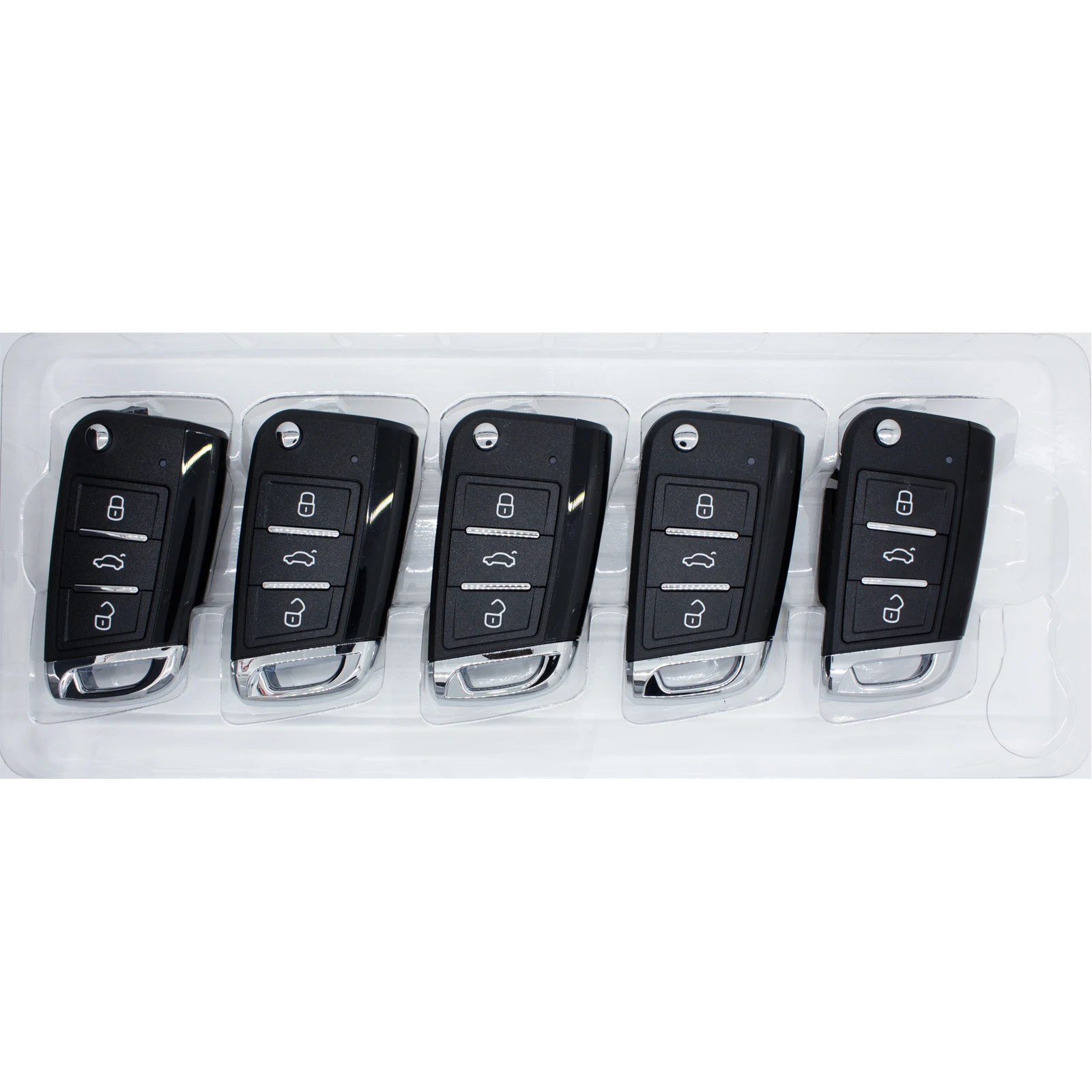 AIKKEY K3 MQB Style Universal A Series 3 Buttons Design Car Remote Key Fob For AIK Machine Remote Control Key Replacement car remote starter,car alarm remote control,car remote central kit,car remote door lock kit