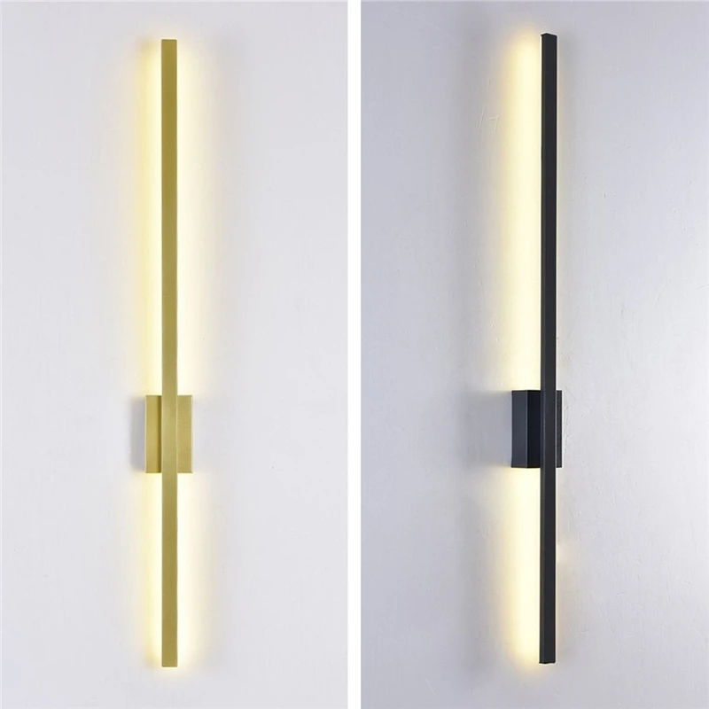 

Nordic Modern Minimalist Long Wall Lamps for Bedroom Decor Led Indoor Wall Light Living Room Bedside Lamp Home Lighting Fixtures