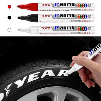 Impermeabile Auto Pneumatico Battistrada Pneumatico Vernice Pennarello FAI DA TE Arte Disegno Penna Strumento Per BMW E46 E49 F30 F80 E36 E46 E93 E92 F34 F31 Z4 1