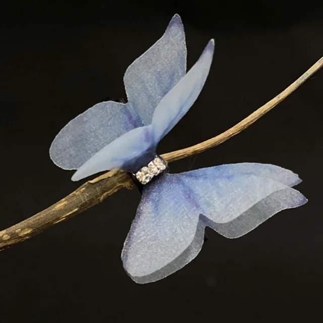 10PCS Fashion Butterfly Hair Clips for Women Girls Wedding Photography Head Clips Hairpin Hairgrips Decoration Hair Accessories 10pcs 15