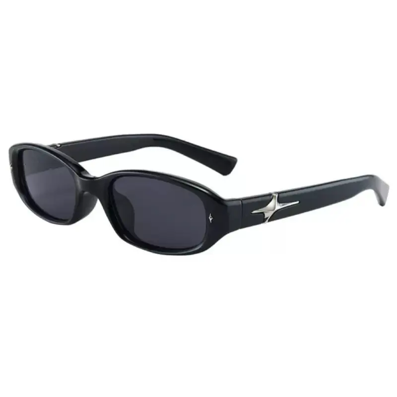 World Fashion Trend Oval Micro Curved Women's Sun glasses Leisure Travel Outdoor Cycling Sunscreen UV400 Men's Luxury Sunglasses - Image 5