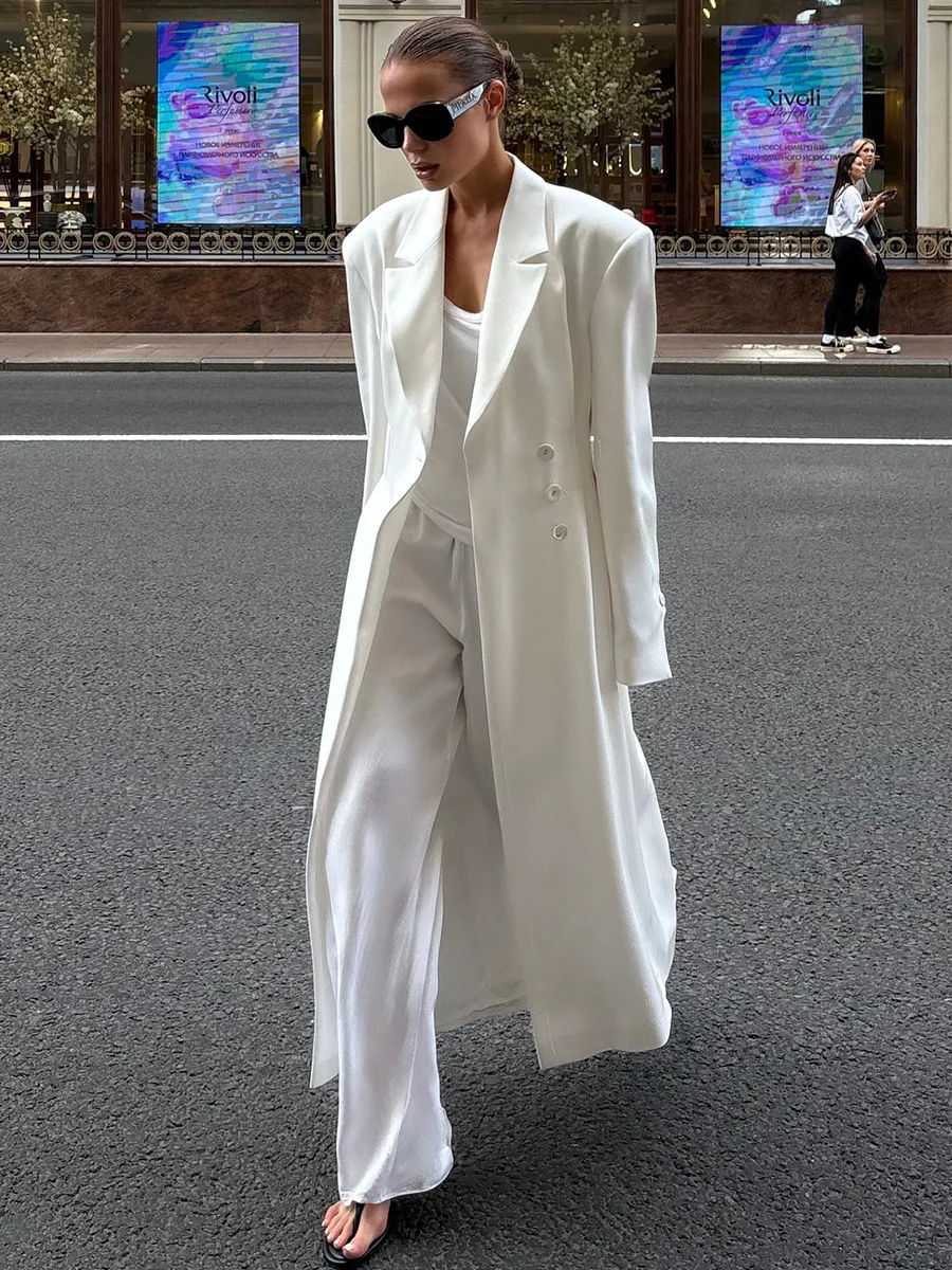 Bornladies Women's Extended Suit Jacket Women's Autumn Winter Waist Slimming Suit Female Fashionable Commuter Suit