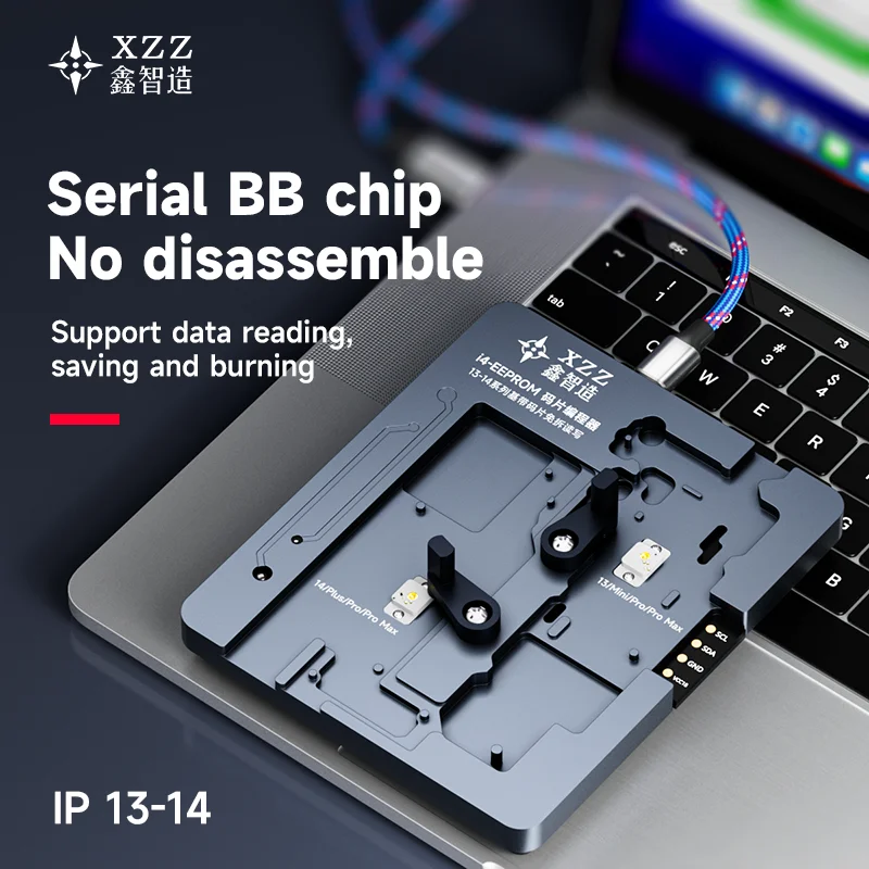 

XINZHIZAO i4 EEPROM Programmer for Phone 13-14 Series Disassembly-free Read-write Logic Baseband Fixture Repair Tools