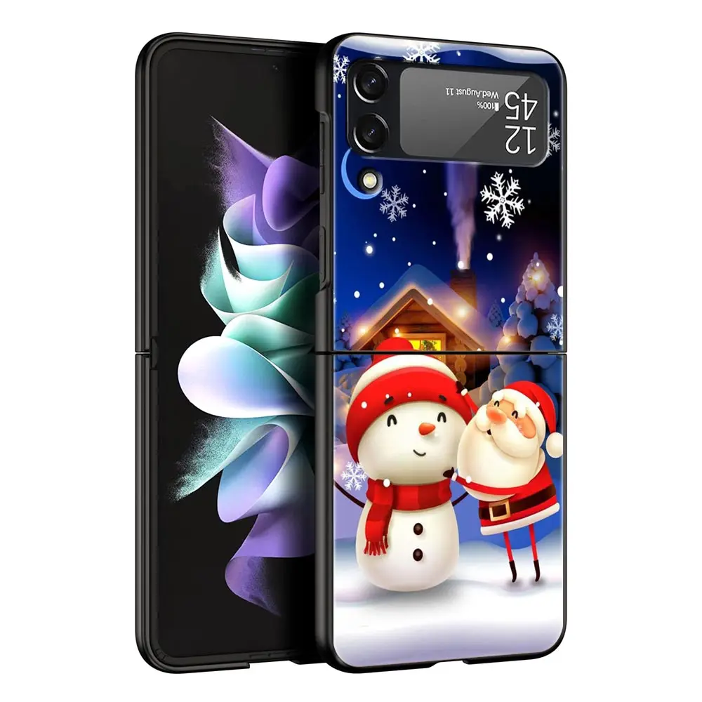 Luxury Cartoon Christmas & New Year Hard Shell Phone Case