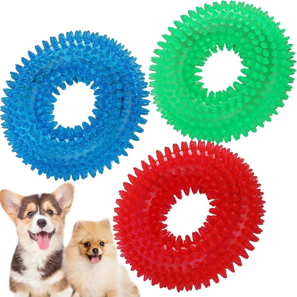 Squeaky Interactive Dog Toys For Large Medium Dogs Big Indestructible