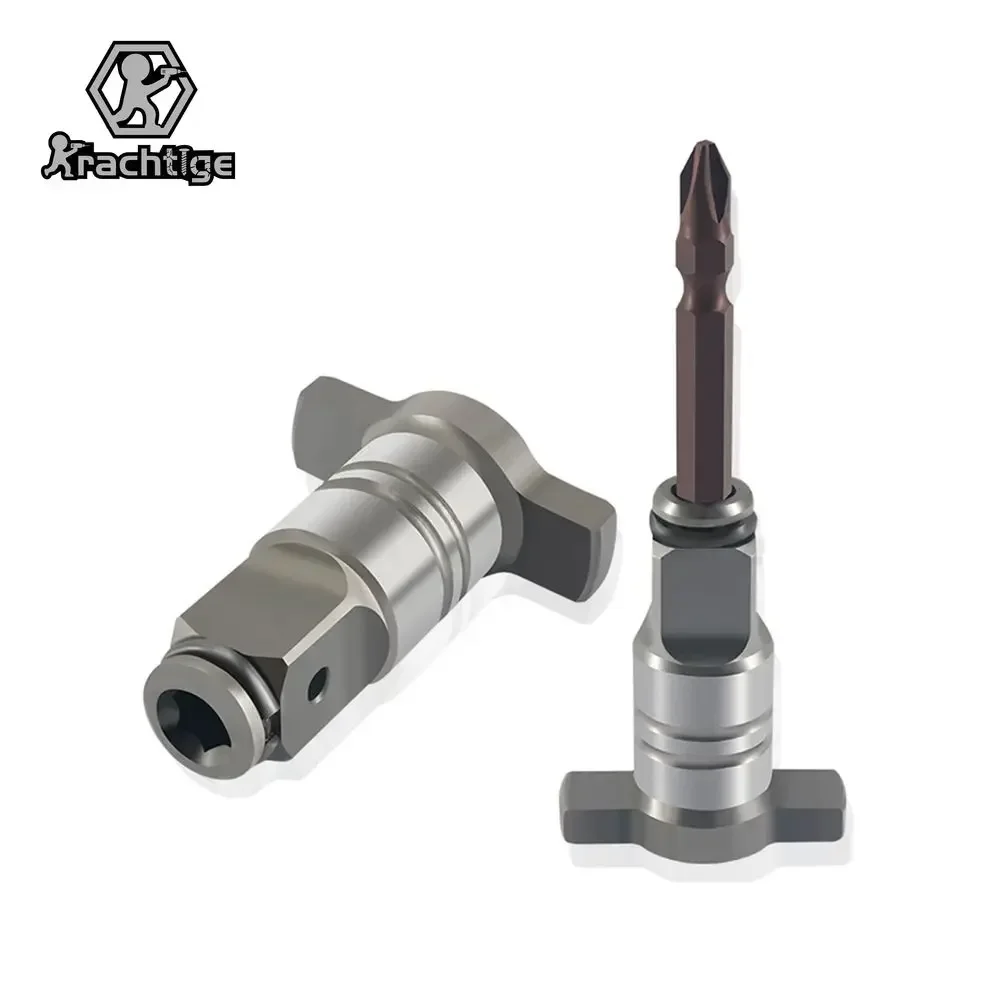 1Pcs Dual Use Cordless Wrench Part Power Tool Accessory Electric Impact Wrench Shaft 1/2 Square 1/4 Hex Adapter