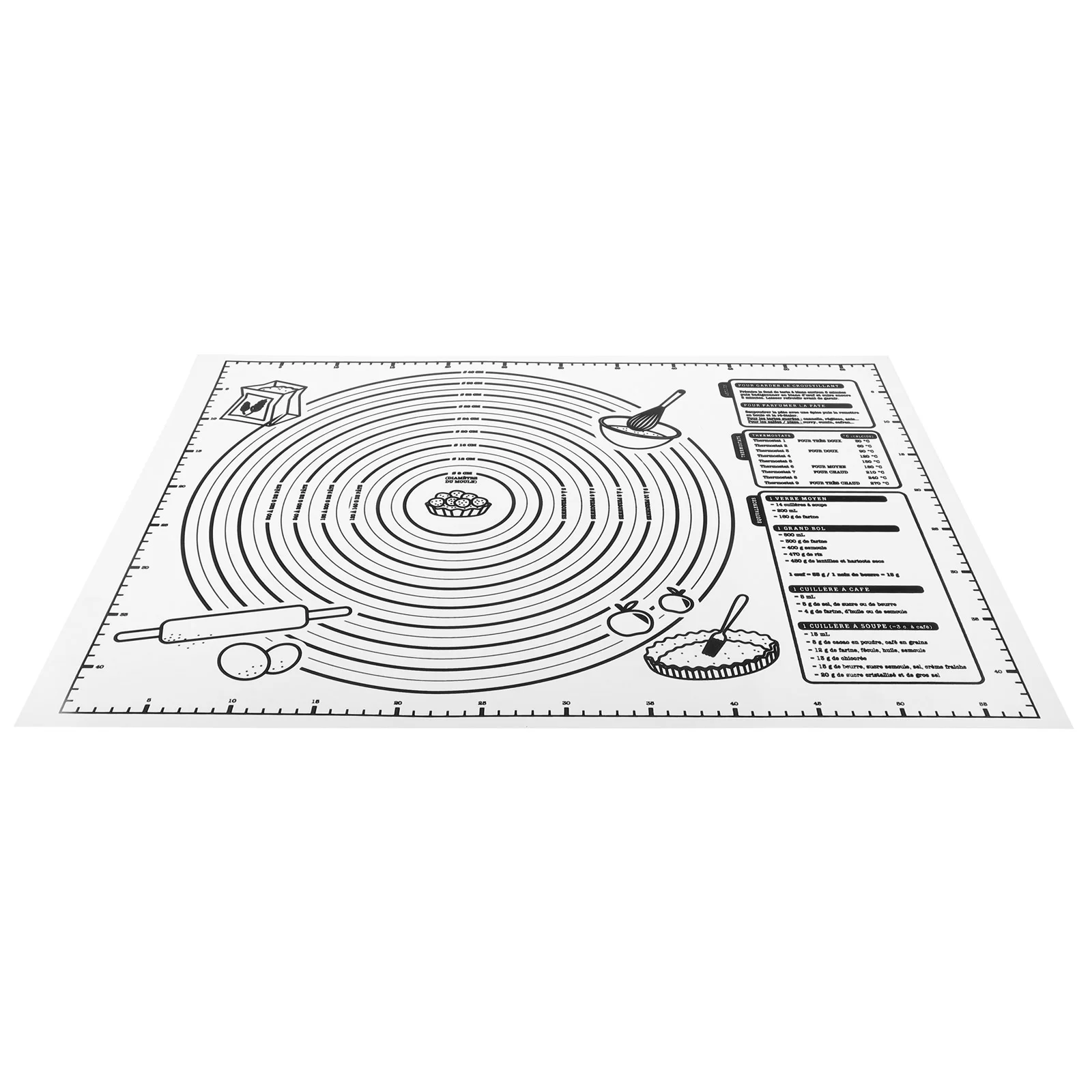

Non-slip Mat Silicone Pad Reusable Pastry Cushion Silica Gel Mats for Rolling Dough