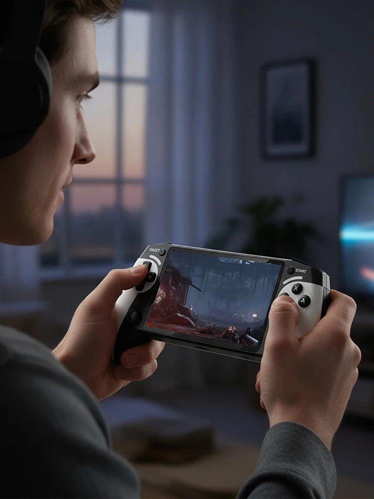 Handheld Game Console 5.5 Inch Screen Retro Gaming Console with 20000+ Games for Kids and Adults - 6