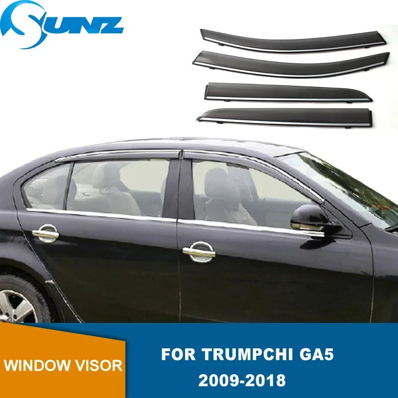 

Window Visor For Trumpchi GAC GA5 2009 2010 2011 2012 2013 2014 2015 2016 2017 2018 Weathershield Sun Rain Wind Snow Guard