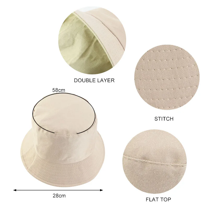 Unisex Solid Foldable Bucket Hat Outdoor Sunscreen Panama Bob Hip Hop Sunhat for Women sun hat bucket hat women bucket hat women hat