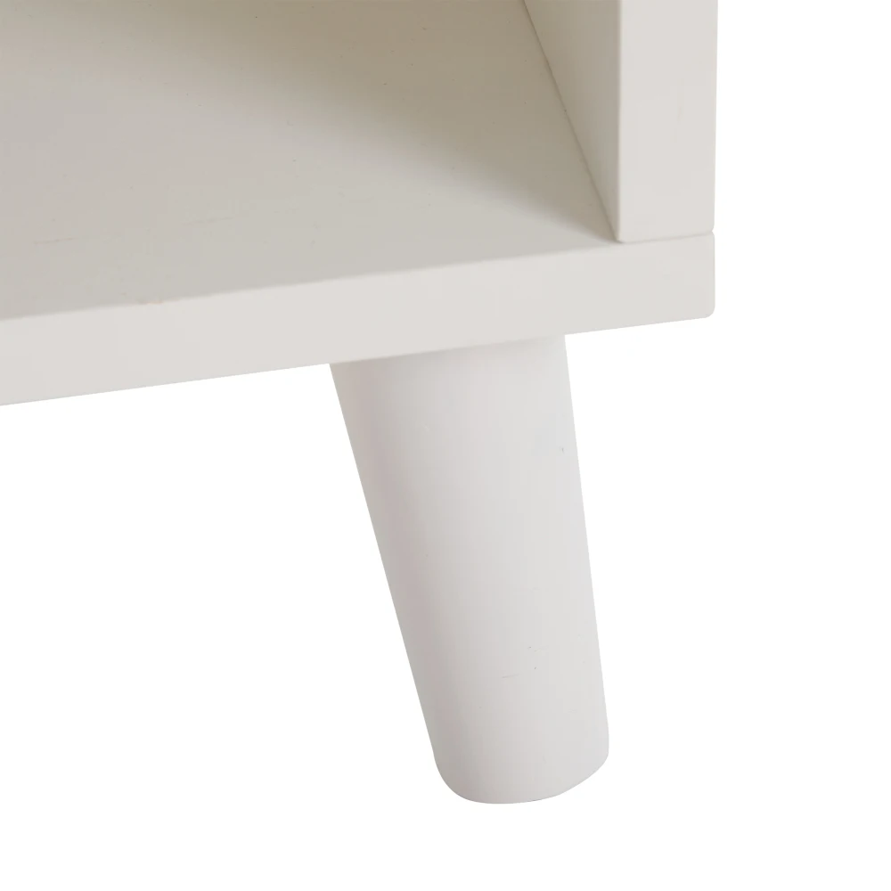 Mehrzweck-Sideboard-Schuhschrank mit Schubladen – großer Stauraum, 4-türiges Design für Esszimmer und Wohnzimmer, Heim-Organizer – Detail 23
