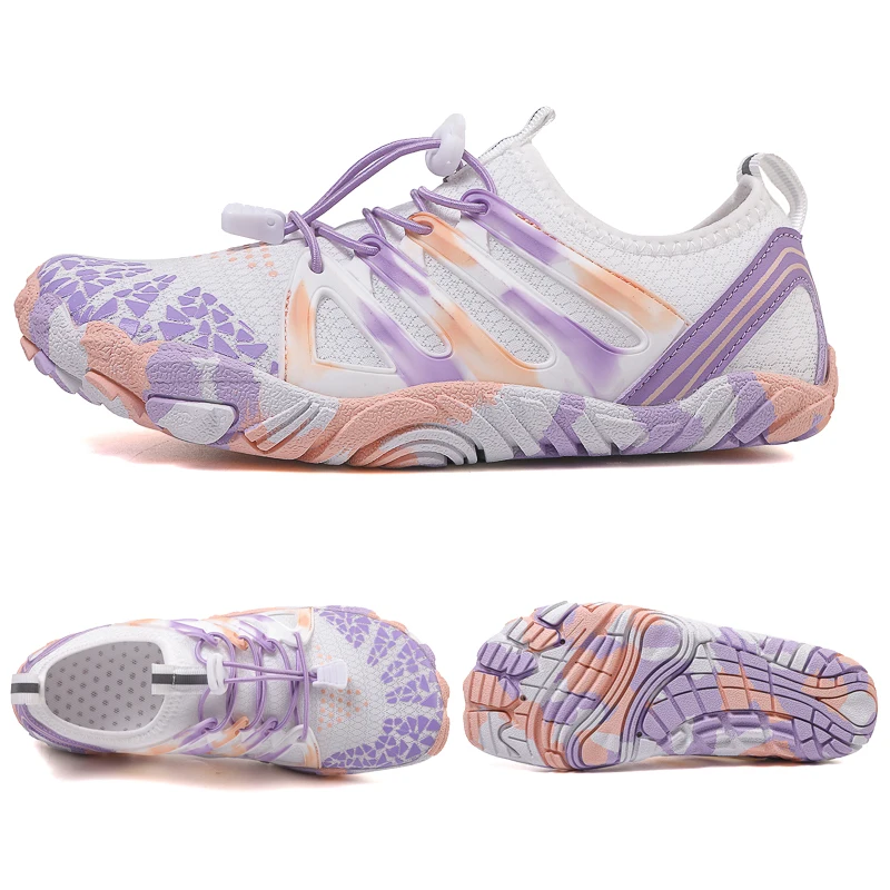 Men's Beach Swimming Shoes Women's Quick-drying Water Shoes Fitness Sports Sneaker Couple Wading Barefoot Color Aqua water shoes aqua shoes barefoot shoes
