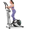 Dripex Magnetic Elliptical Training Machines, Quiet Fitness Cardio Elliptical Trainer w/ 6KG Flywheel, 8 Resistance Levels, 1