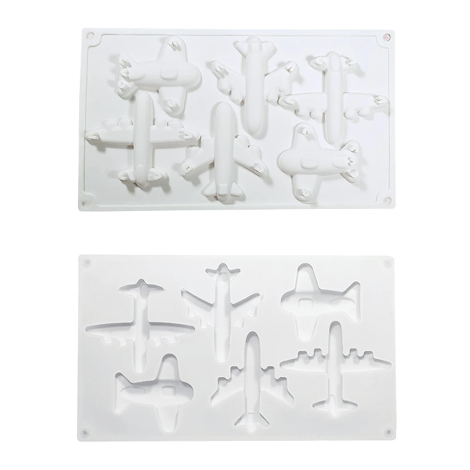 

DIY Aircraft Mousse Cake Pan Baking Pan Lightweight Reusable Easy Cleaning Pan for Fruit Cake Rice Crispy Treats NOV99