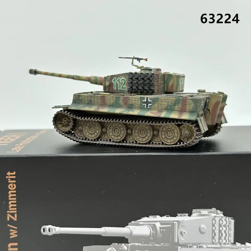 1944 타이거 후반 생산 노르망디 1944 탱크, 장갑차 모델 63224 장난감, 짐머릿 1. s.Pz.Abt.101 포함, 1/72 체중계, 신제품