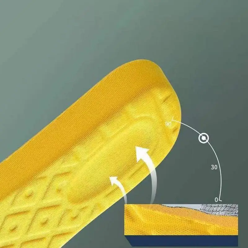 Shoe Insoles Insole Replacements Wicking Comfortable Soft Breathable Eva Ergonomic