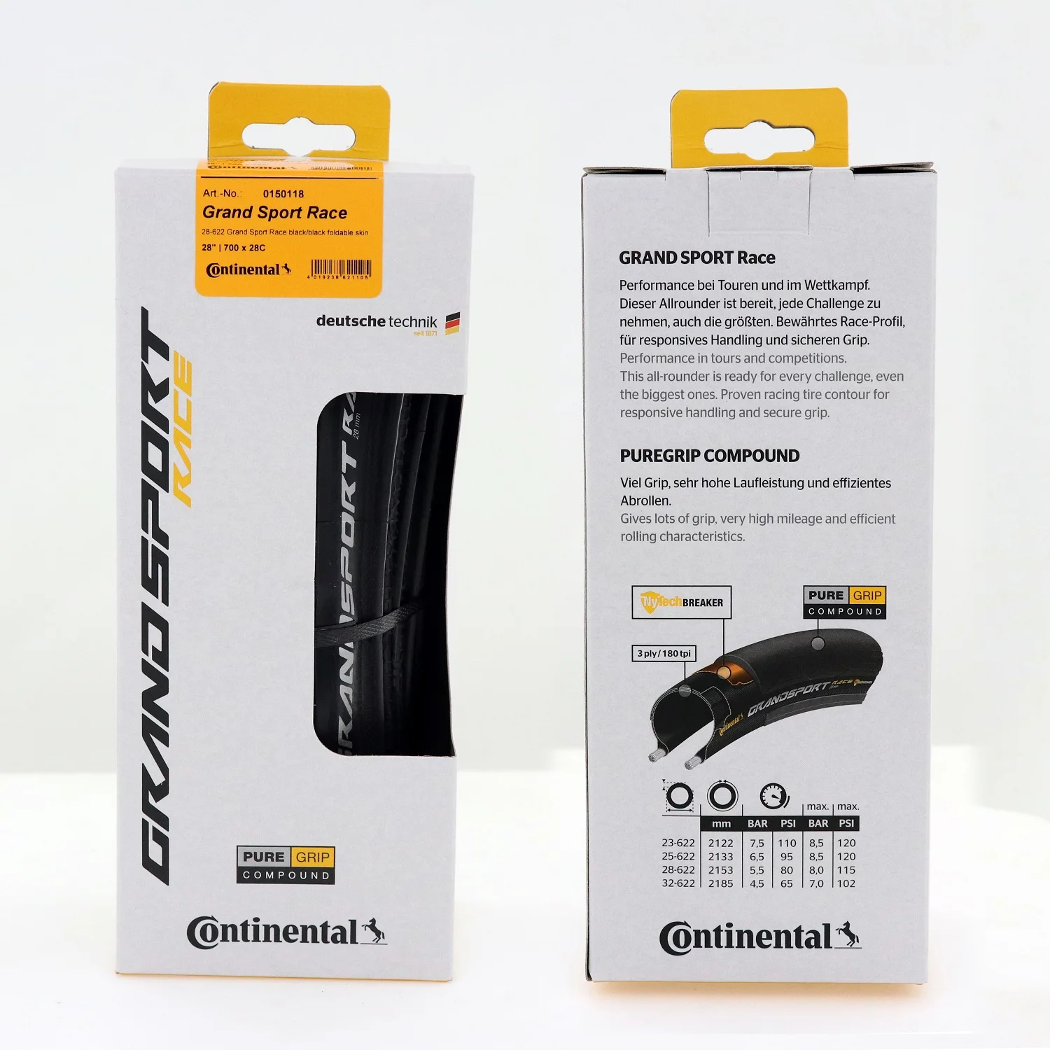1 Pair Continental Road tire ULTRA SPORT II III & GRAND